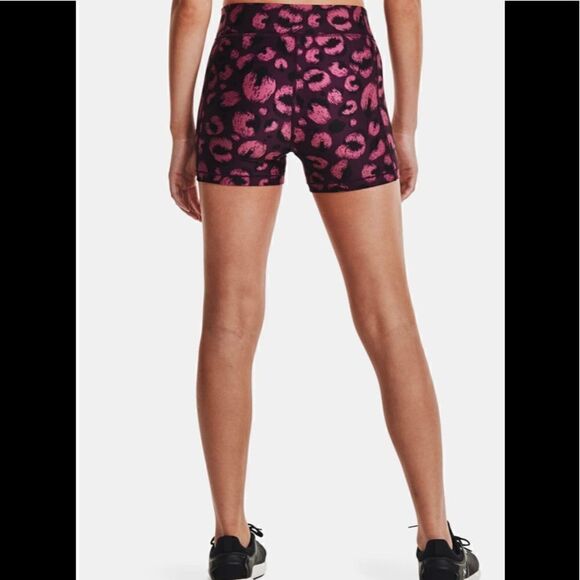 Under Armour Women's HeatGear® Armour Geo Print Shorty - Picture 3 of 14